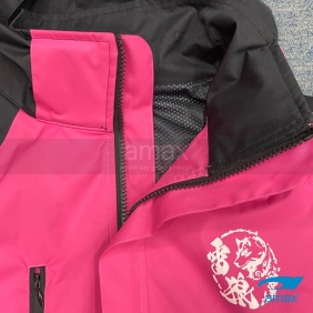 細節-風褸-內拉鏈襟