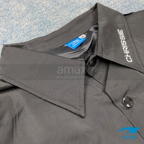 細節-風褸-恤衫領