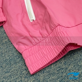 細節-風褸-衫腳加高橡筋束腳